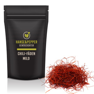 Chilifäden mild Chilli Chili Fäden Chili Streifen zum dekorieren