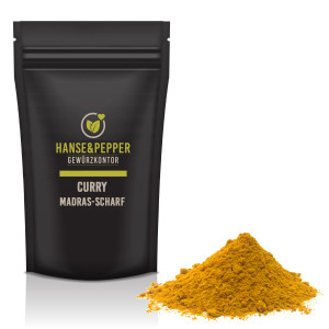 Curry Indisch Madras Gewürzmischung aromatisch scharf pikant Sehr Aromatisch Spitzenqualität hot fruchtig