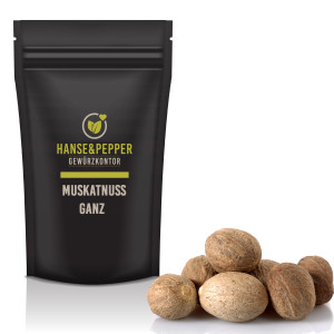 Muskatnuss ganz