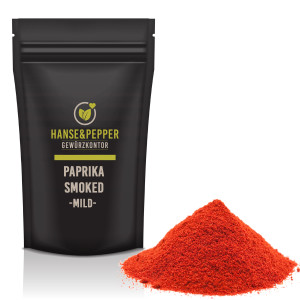 Paprika mild smoked geräuchert Paprikapulver Spitzenqualität smoky rauchig gemahlen Vegan ideal für Fleisch