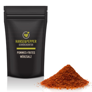 Pommes Würzsalz Gourmet Frites Gewürzsalz Kartoffelsalz würzig in Spitzenqualität Würz Salz