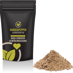 Baba Ganoush Gewürmischung orientalische Würzmischung Baba Ghanoush Gewürz Auberginenmuss mit Sesampaste