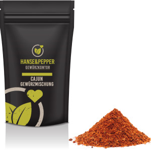Cajun Gewürzmischung gemahlen Trockenmarinade BBQ Rub Grill Spitzengewürz Mischung für Fisch Gemüse Huhn