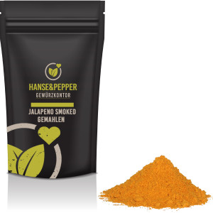 Jalapeno Smoked rot Gewürz gemahlen fruchtig scharf Chili Pulver Chipotle