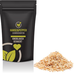Knoblauch Minced getrocknet