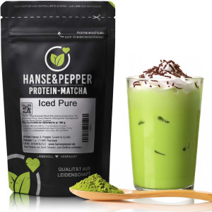 Vegan Matcha Proteinpulver - Iced Pure Latte