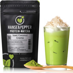 Vegan Matcha Proteinpulver - Iced Coconut Creme