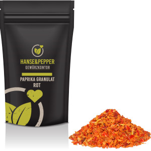 Paprika Granulat rot