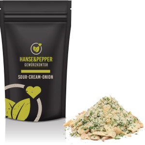 Sour-Cream-Onion Gewürzmischung Gewürz Dipp Sour Cream Onion Dipp Gewürz Mischung Hocharomatisch