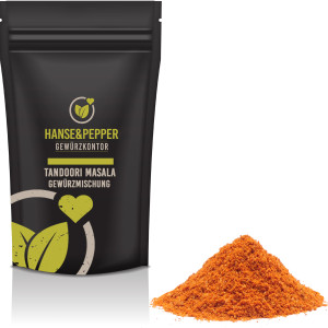 Tandoori Masala Gewürzmischung Pulver gemahlen Indisches Gewürz Tandori Masala typisch indische Gewürz Mischung