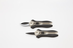 GARTENPAUL 2er Set Mama´s Hand Gartenschere mit Bypass- und spitzer Klinge