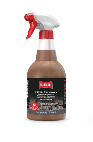 BALLISTOL Grillreiniger 750 ml Pumpspray, kraftvoller Aktivschaum, 25440