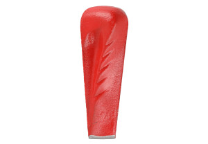 TARMO Dreh-Spaltkeil, Spaltkeil, Spaltdrehkeil geschmiedeter Stahl, 2,1kg, Signal Rot, Finnland