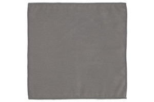 Premium Mikrofasertuch 30 x 30 cm Grau | ideal zur Reinigung von Bildschirmen, Brillen und Smartphones