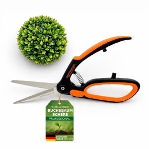Gartenpaul Buchsbaumschere Premium – Präzisions-Gartenschere für Formschnitt, Stauden & Lavendel