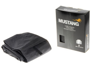 Mustang Grillabdeckung 142x 53 x 91cm Grillhaube Abdeckhaube Gasgrill Schutzhülle Haube Abdeckung schwarz Finnland