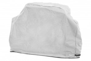 Mustang Grillabdeckung | 165x 53 x 99cm | Farbe Grau | Dicke derbe Ausführung | Grillhaube | Abdeckhaube Gasgrill | Schutzhülle | | UV-beständig | Finnland Premium Qualität