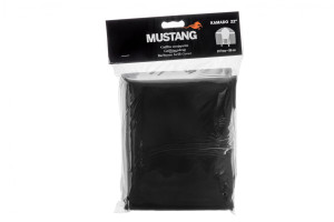 Mustang KAMADO Grillabdeckung 22 " Zoll | Ø 73 x 89cm | Grillhaube | Abdeckhaube | Schutzhülle | Rubustes Dickes Gewebe | schwarz Finnland