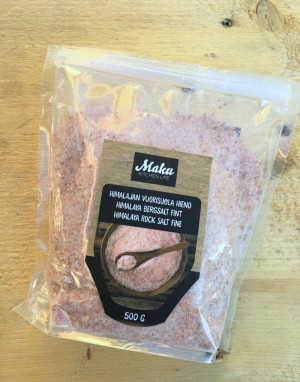 Maku Salz 500g | Körnung: Fein 0,7 - 1,0 mm |