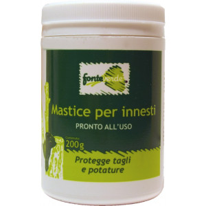 Gartenpaul  Baumwachs 200g | fonte verde | speziell für Veredelungsarbeiten bei Bäumen, Sträuchern und Ziergehölzen | Italien