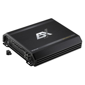 ESX SXE1200.1D | Monoblock Slutsteg | ESX | Klass D, 600W RMS, Högnivå, Autostart, 1 Ohm, Lågpassfilter
