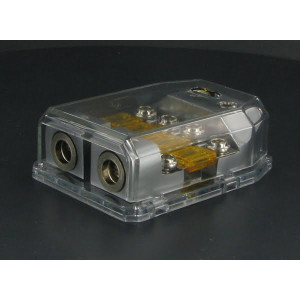 Stinger SHD823 Säkringsblock | Säkringshållare för 4x mini-ANL | Stinger | 20–50 mm², transparent, polykarbonat