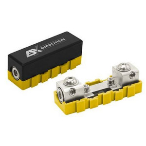 ESX DFH-ANL Säkringshållare | Modulär ANL, Mini ANL | ESX | Mässing, 70mm² kablar, 20mm² adapter, Polykarbonat