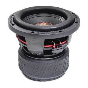 DD Audio 608f-D2 | 8-tums subwoofer | DD Audio | 1000W RMS, 2x2 Ohm, glasfiberkon, Free Flow Cooling, bilstereo