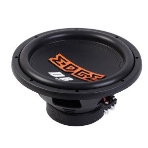 EDGE EDB12D2-E3 | Subwoofer 12 tum | EDGE | 600W RMS, 1200W max, 2+2 Ohm, 146mm djup, Polypropylen, Bil Audio