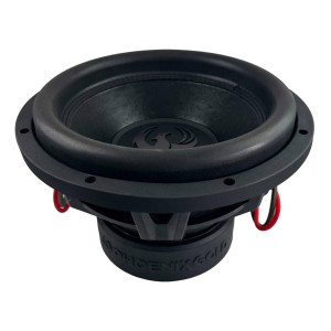 Phoenix Gold ZP12D4 | 12-tums subwoofer | Phoenix Gold | 1500W RMS, 4 Ohm DVC, aluminiumkorg, för portad låda