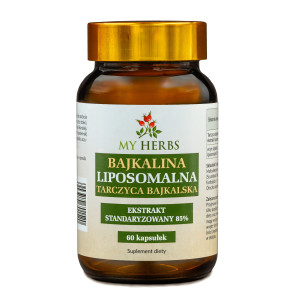 BAJKALINA LIPOSOMALNA TARCZYCA BAJKALSKA EKSTRAKT 85% 60 KAPSUŁEK