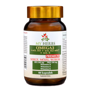 GOLD OMEGA 3 + WIT. D3 + WIT. K2 MK7 + WIT. E PREMIUM 60 KAPS.