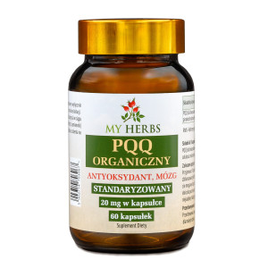 PQQ ORGANICZNY STANDARYZOWANY 20 mg 60 KAPS.