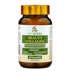 BEAUTY COLLAGEN 4 STANDARYZOWANE SKŁADNIKI 60 KAPSUŁEK