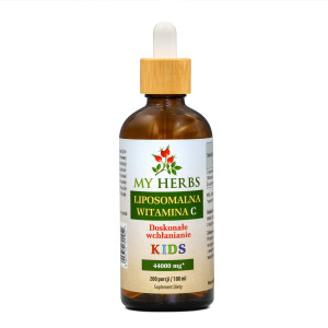 LIPOSOMALNA WITAMINA C KIDS 44 000 MG 100 ML 200 PORCJI