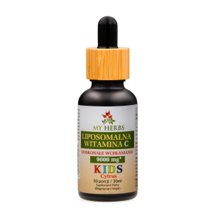 LIPOSOMALNA WITAMINA C W PŁYNIE DLA DZIECI O SMAKU CYTRUSOWYM 9000 MG 30 ML