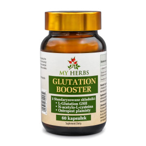 GLUTATION BOOSTER 3 STANDARYZOWANE SKŁADNIKI 60 KAPSUŁEK