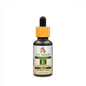 WITAMINA E NATURALNA 400 IU W OLEJU ZE SŁONECZNIKA 30 ML