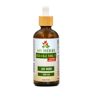 WITAMINA D3 + K2 MK-7 20 000 W OLIWIE Z OLIWEK 100 ML