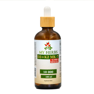 WITAMINA D3 + K2 MK-7 10 000 W OLIWIE Z OLIWEK KROPLE 100 ml