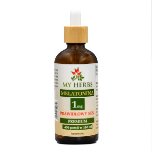 MELATONINA 1 MG 100 ML 400 PORCJI PRAWIDŁOWY SEN