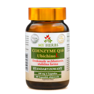 Coenzyme Q10 ubiquinoL Standaryzowany 100 mg w kapsułce 60 kapsułek olejowych