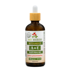 WITAMINY A+E NATURALNE 100 ML 400 PORCJI