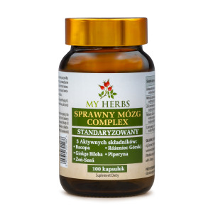 SPRAWNY MÓZG COMPLEX 100 KAPSUŁEK