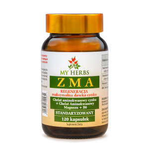 ZMA CYNK + MAGNEZ CHELAT + B6 STANDARYZOWANY