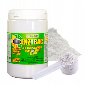 Biozym - enzybac 0,5 kg bakerie do szamb i oczyszczalni