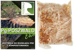 Poszwald - eko grzybnia do rozkładu pni 0,6 l