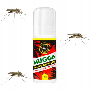 Mugga - na komary i kleszcze roll-on 50 % deet 50 ml