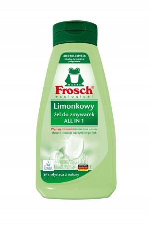 Frosch - limonkowy żel do mycia naczyń w zmywarkach 650 ml