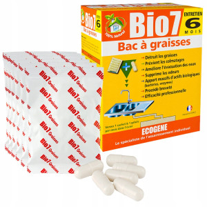 Bio 7 - tłuszcze graisses 6 saszetek + 6 kapsułek
